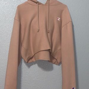 Champion cropped hoodie